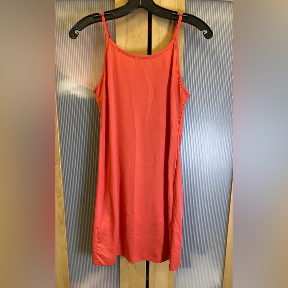 Orange slip mini dress Size XS